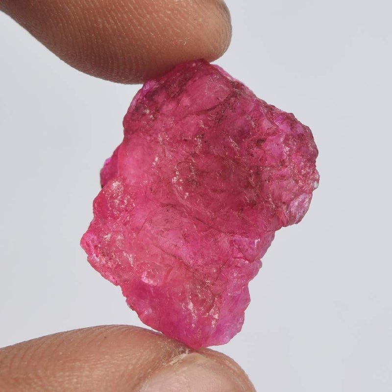 GEMHUB Natural Ruby 14.50 Ct Certified Raw Loose Stone Red Gemstone Jewelry Collector Quality - Image 3
